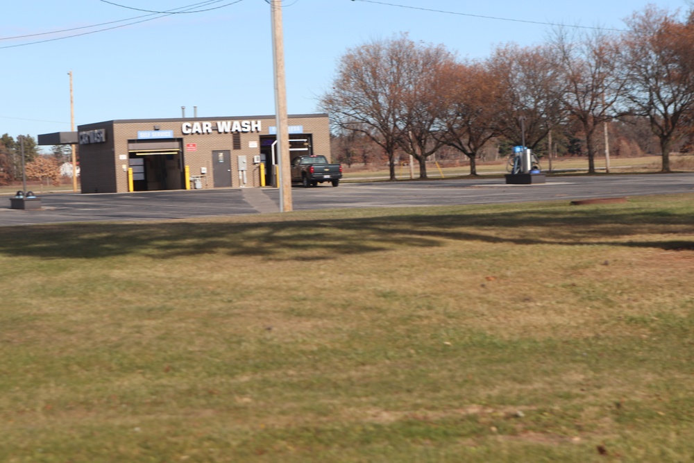 Fort McCoy car wash facility