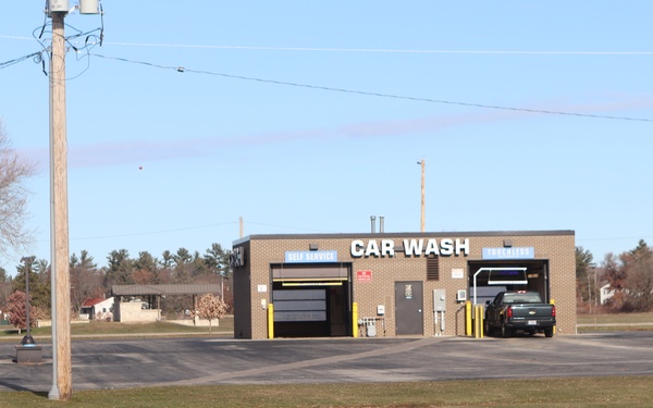 Fort McCoy car wash facility