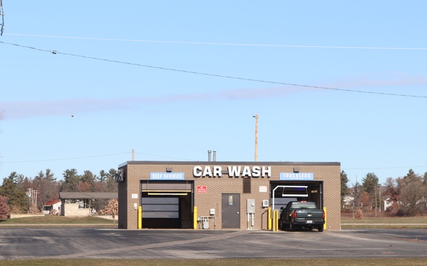 Fort McCoy car wash facility