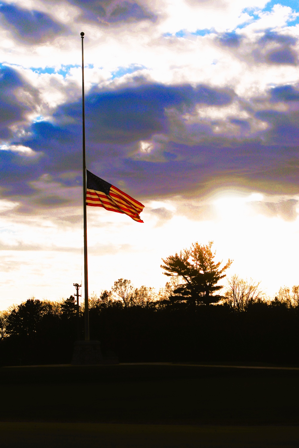 Flag at Fort McCoy posted at half-staff to honor Dick Cheney