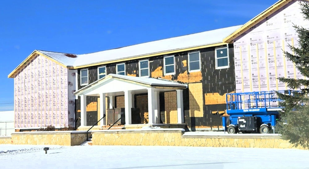 U.S. Army Garrison-Fort McCoy Headquarters building renovation under way