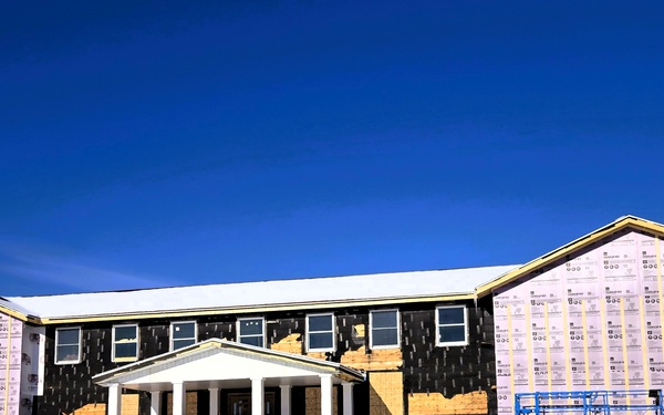 U.S. Army Garrison-Fort McCoy Headquarters building renovation under way