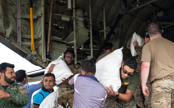 U.S. Forces deliver critical aid to Sri Lanka following Cyclone Ditwah