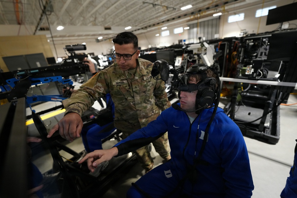 Virtual Maneuvers: Duke Blue Devils Explore Tactical Training at Fort Bliss