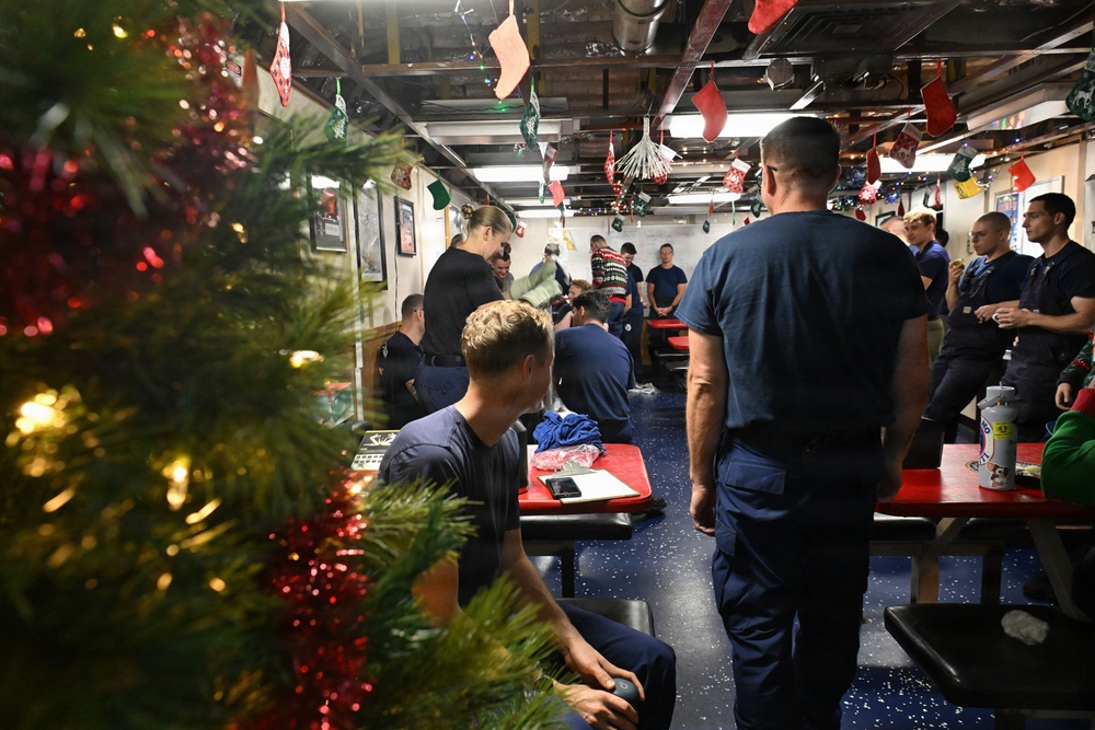 USCGC Polar Star celebrates Christmas during Operation Deep Freeze 2026