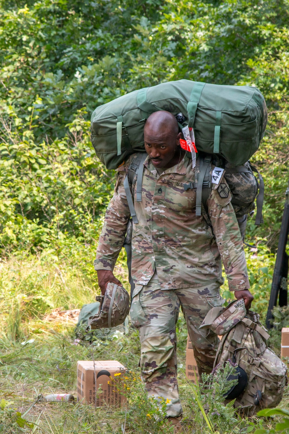 416th TEC Soliders Compete in Best Squad Competition