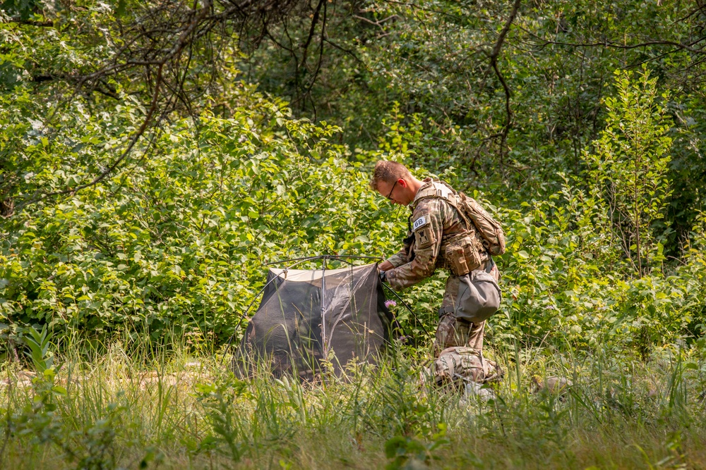 416th TEC Soliders Compete in Best Squad Competition