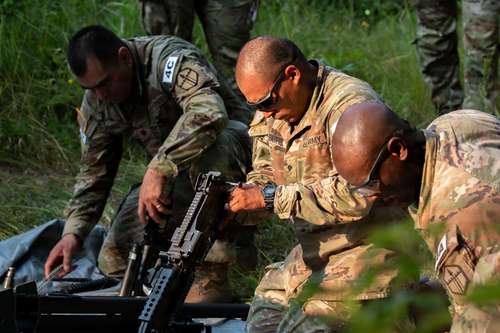 416th TEC Soliders Compete in Best Squad Competition