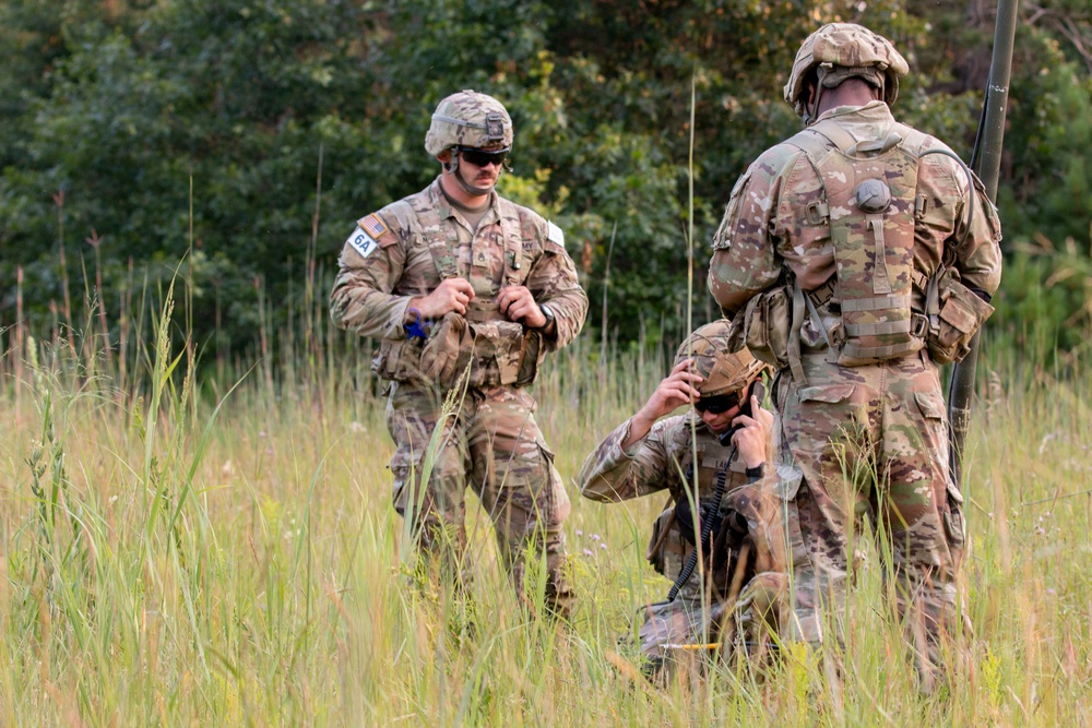 416th TEC Soliders Compete in Best Squad Competition