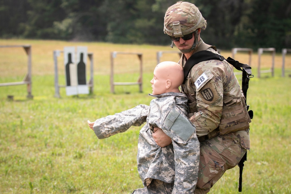416th TEC Soliders Compete in Best Squad Competition
