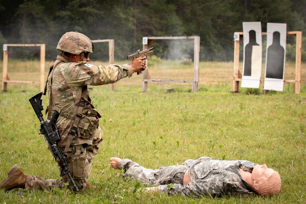 416th TEC Soliders Compete in Best Squad Competition