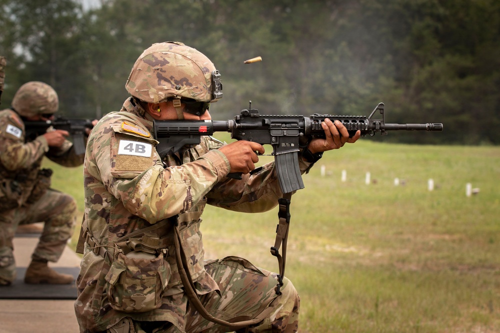 416th TEC Soliders Compete in Best Squad Competition