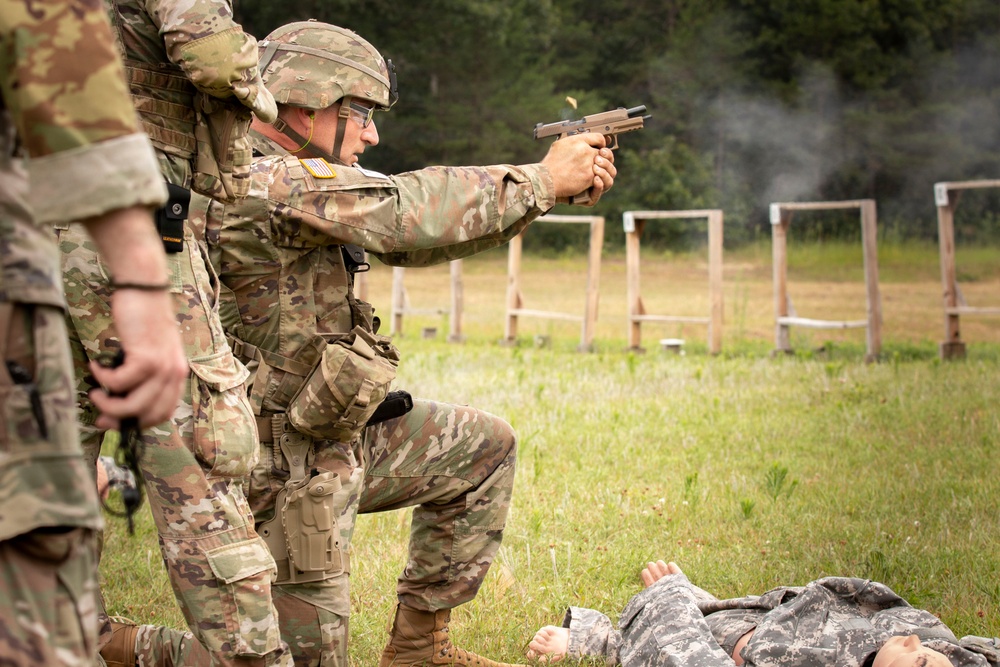 416th TEC Soliders Compete in Best Squad Competition