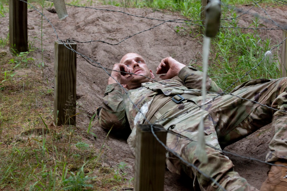 416th TEC Soliders Compete in Best Squad Competition