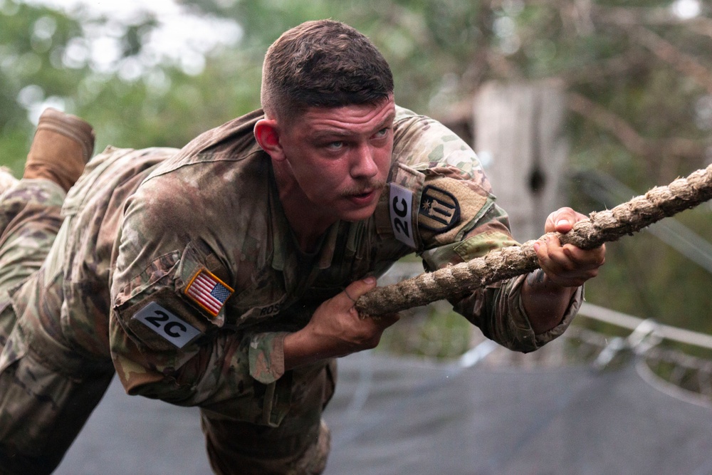 416th TEC Soliders Compete in Best Squad Competition