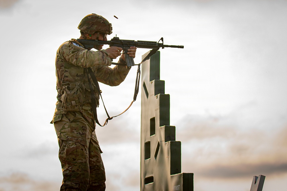 416th TEC Soliders Compete in Best Squad Competition
