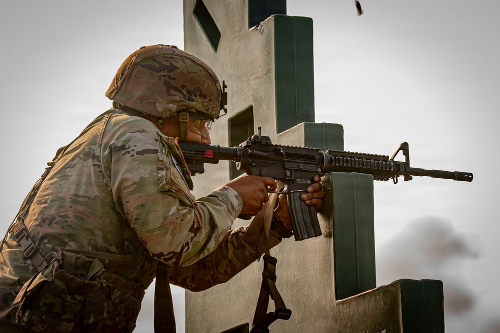 416th TEC Soliders Compete in Best Squad Competition