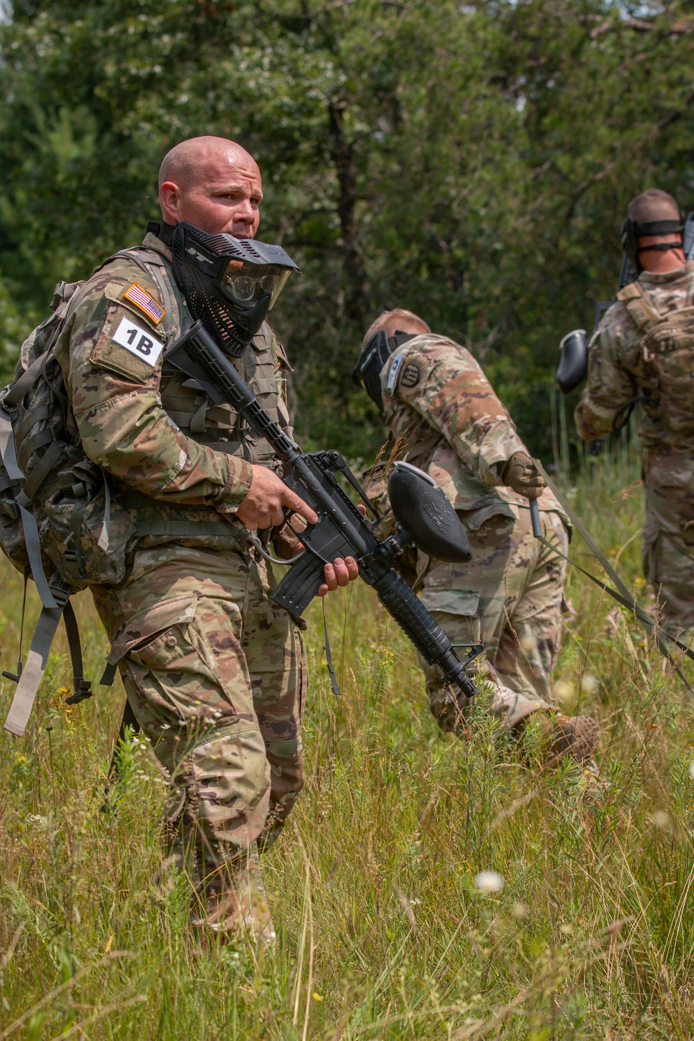 416th TEC Soliders Compete in Best Squad Competition