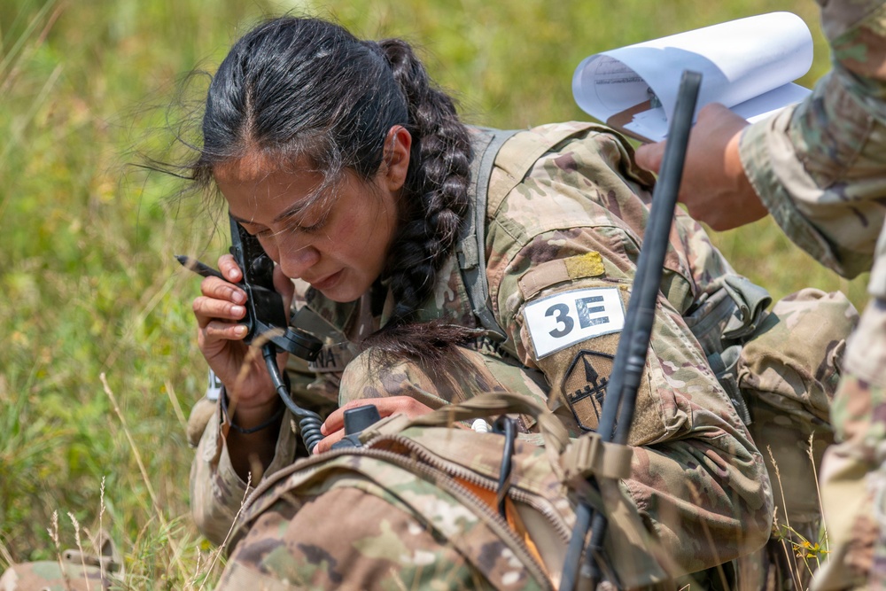 416th TEC Soliders Compete in Best Squad Competition