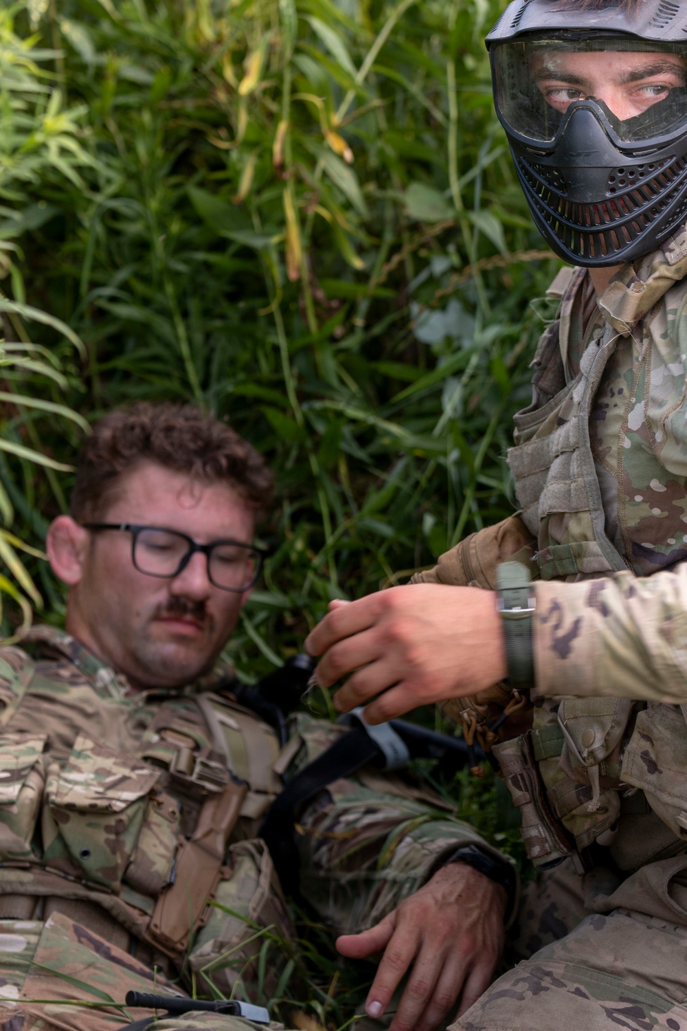 416th TEC Soliders Compete in Best Squad Competition