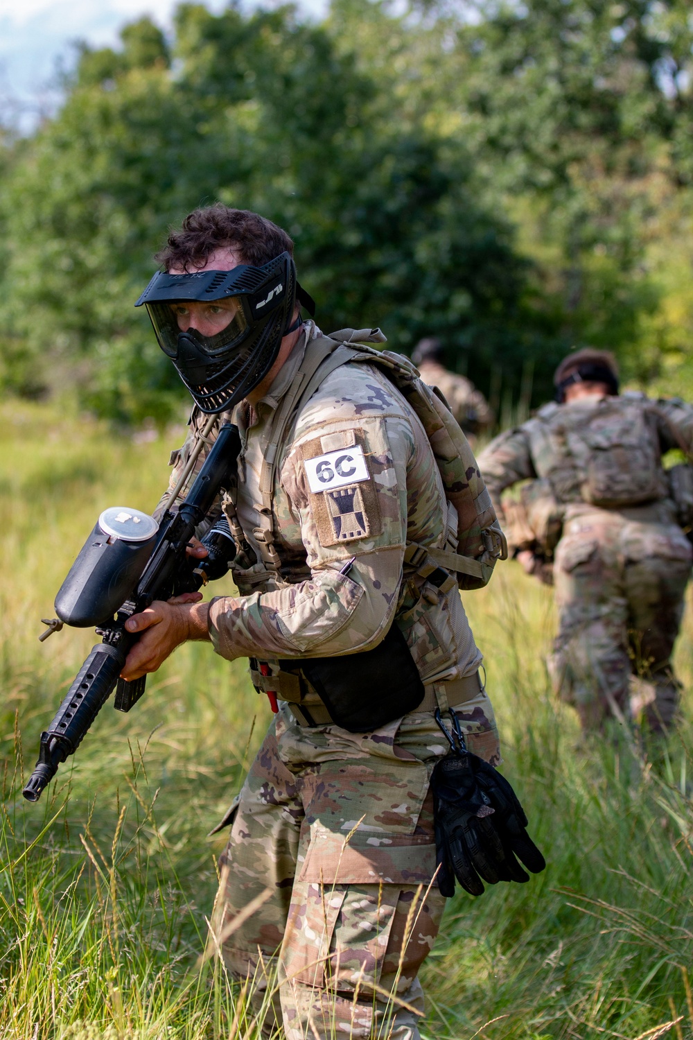 416th TEC Soliders Compete in Best Squad Competition
