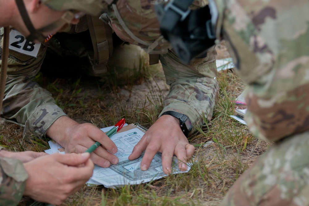 416th TEC Soliders Compete in Best Squad Competition