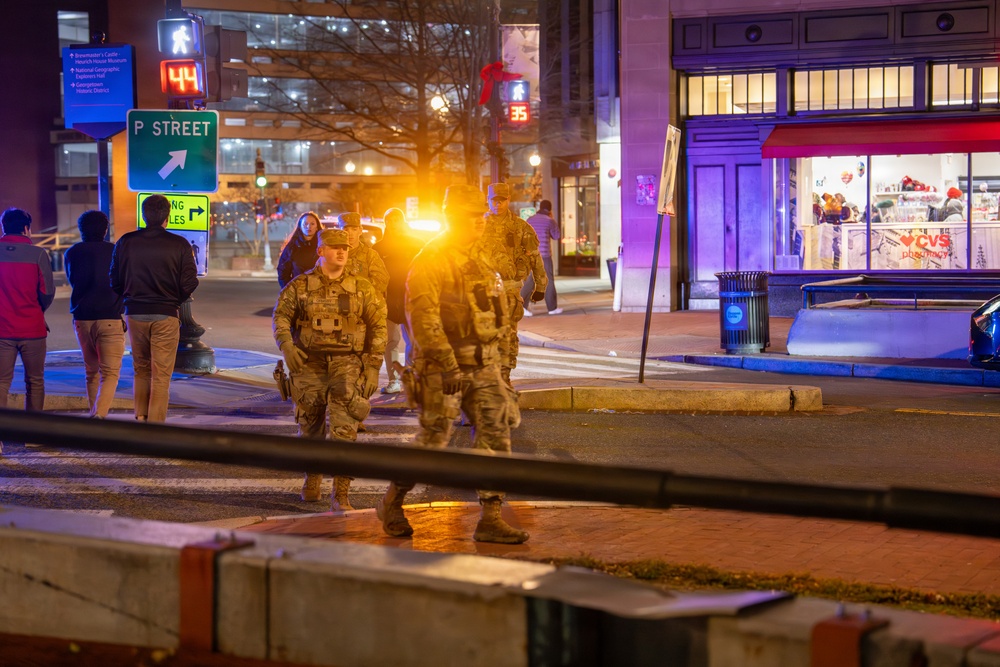 Joint Task Force–D.C. Supports Public Safety During New Year’s Eve in the Nation’s Capital