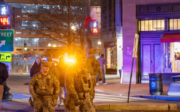 Joint Task Force–D.C. Supports Public Safety During New Year’s Eve in the Nation’s Capital