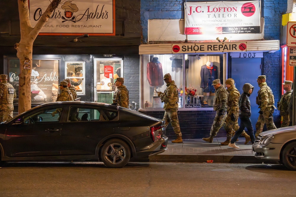 Joint Task Force–D.C. Supports Public Safety During New Year’s Eve in the Nation’s Capital