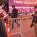 U.S. Army Reserve Soldiers celebrate New Years Eve in Times Square