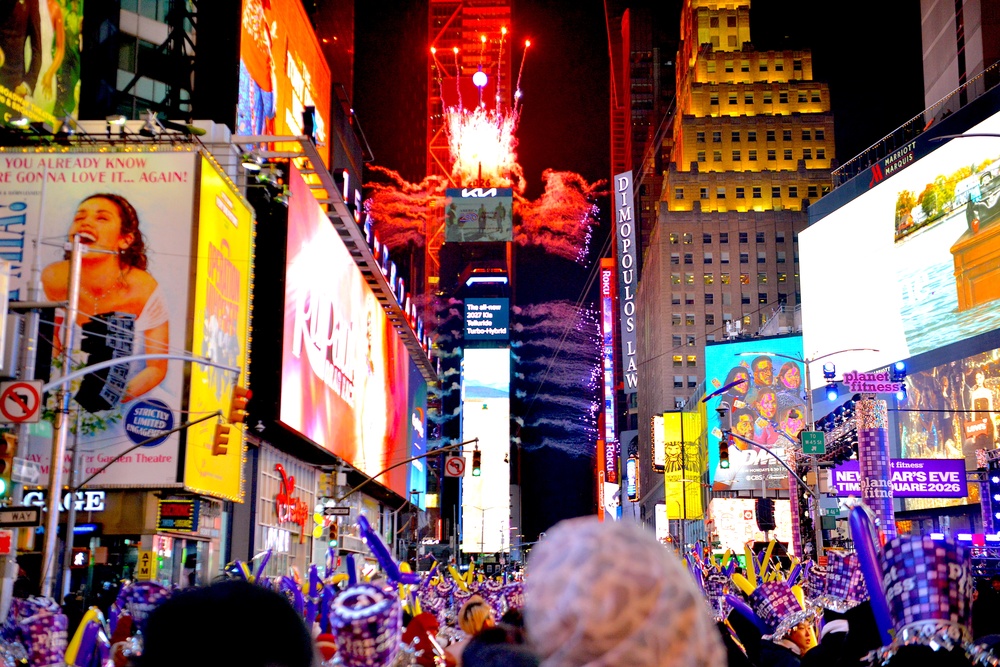 600,000 people watch America 250 Ball drop In NYC