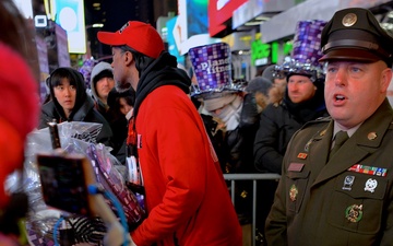 Active and Reserve Soldiers share stories on NYE in NYC