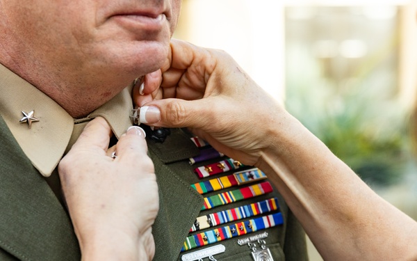 Brig. Gen. Jonathan Vaughn Promotion Ceremony