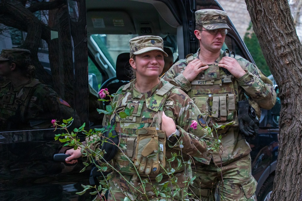 Arkansas National Guardsmen assist with Joint Task Force D.C. Mission