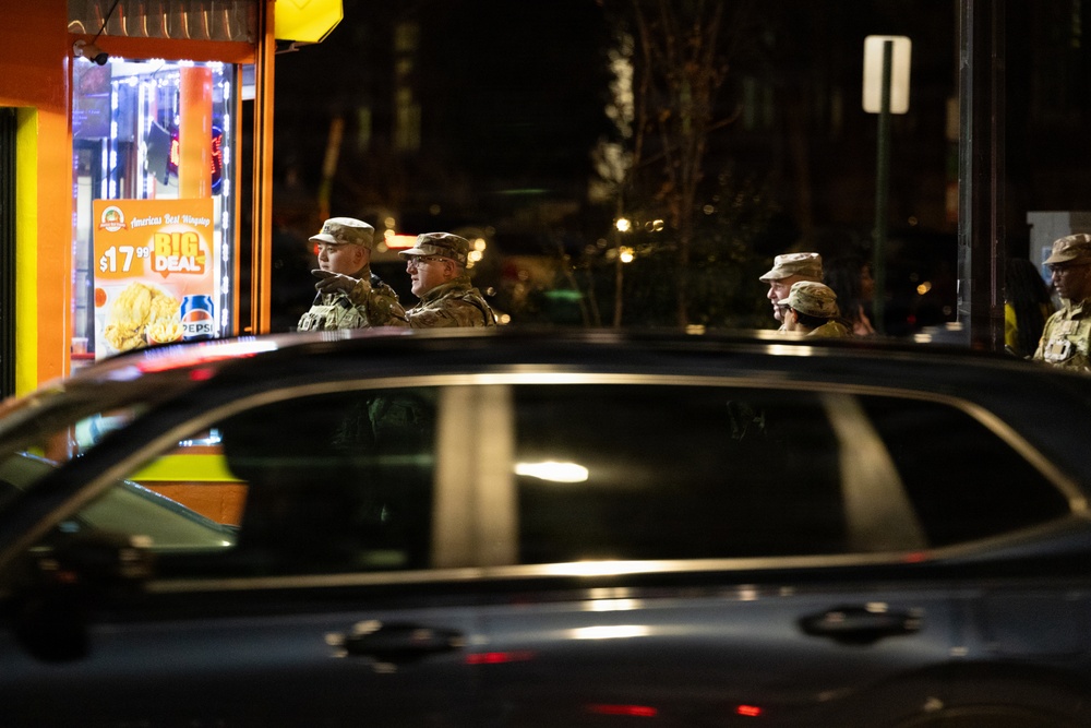 National Guard Supports D.C. Public Safety on New Year’s Eve