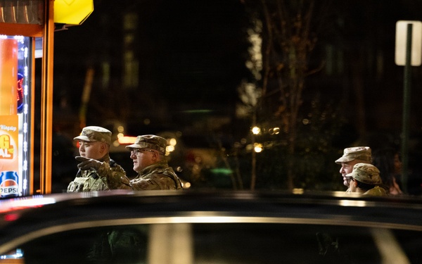 National Guard Supports D.C. Public Safety on New Year’s Eve