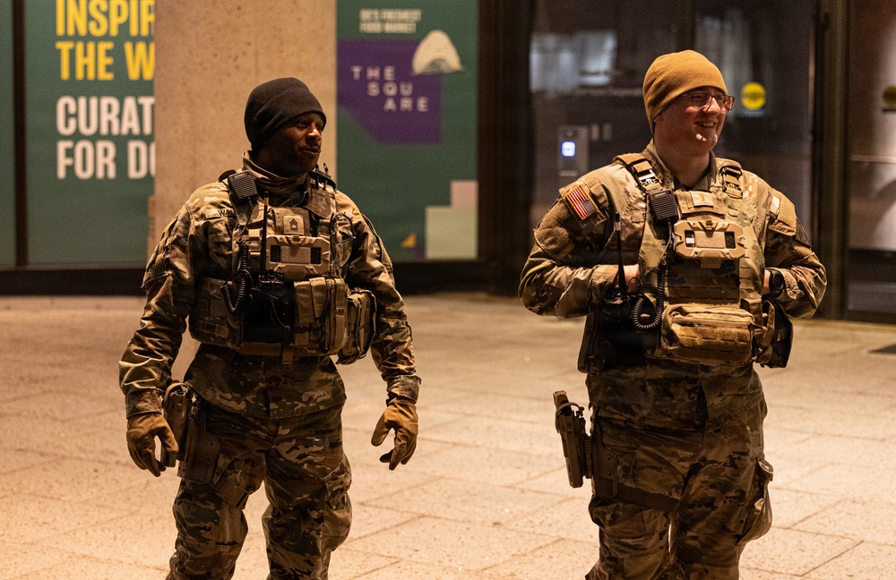 National Guard Supports D.C. Public Safety on New Year’s Eve