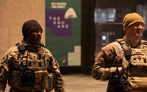 National Guard Supports D.C. Public Safety on New Year’s Eve