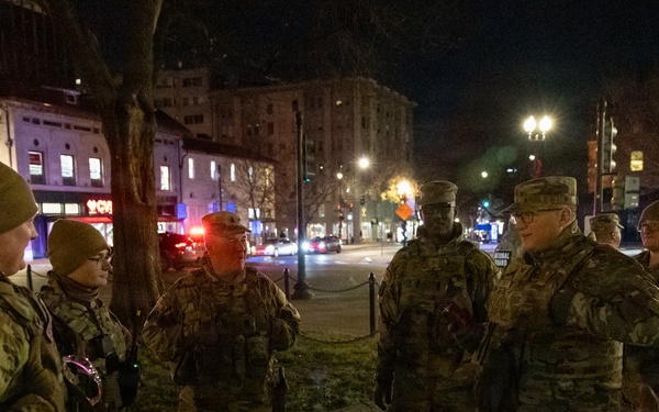 National Guard Supports D.C. Public Safety on New Year’s Eve