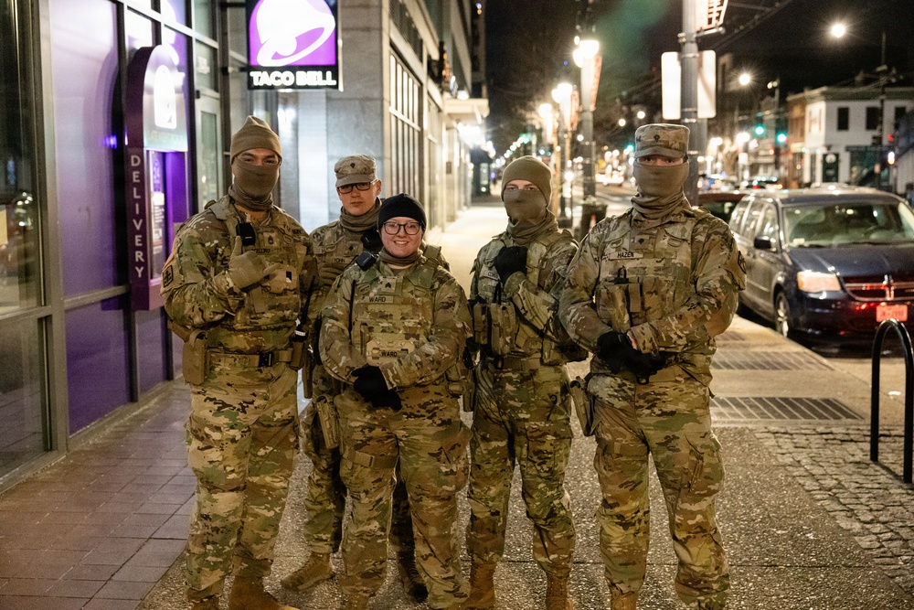 National Guard Supports D.C. Public Safety on New Year’s Eve