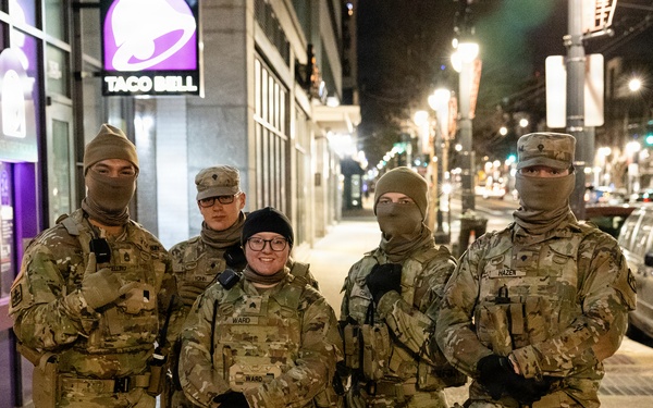 National Guard Supports D.C. Public Safety on New Year’s Eve