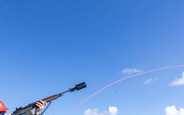 USS Thomas Hudner (DDG 116) Conducts Replenishment-at-Sea