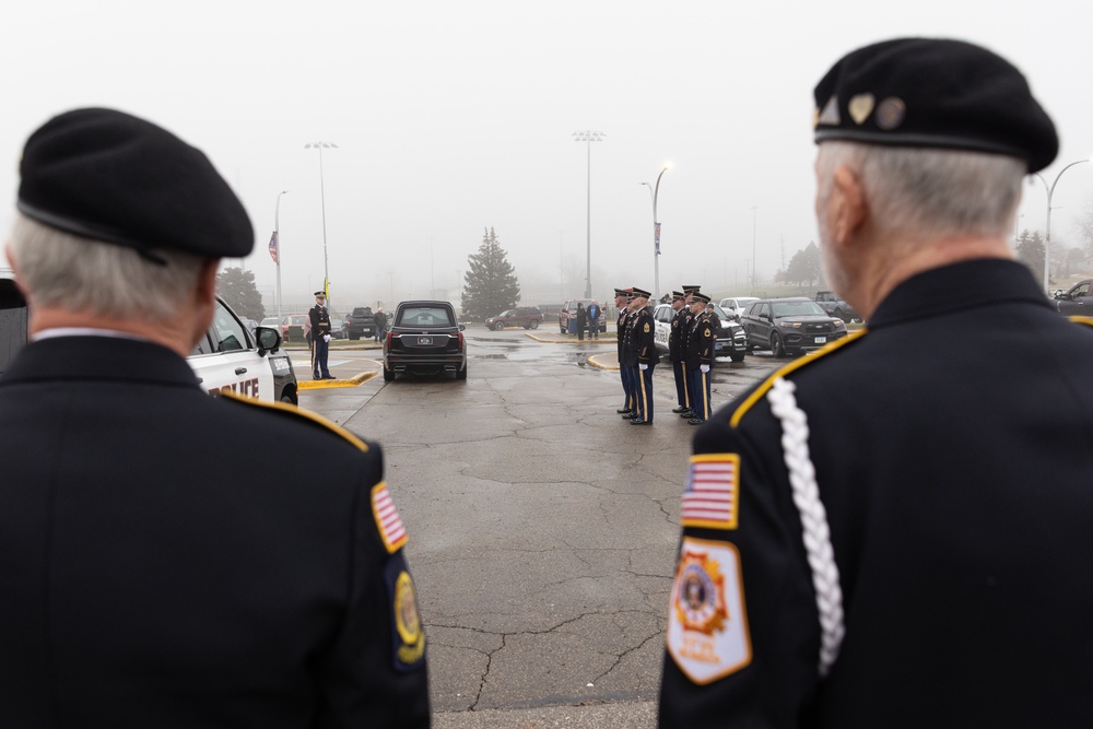 Funeral ceremony for Staff Sgt. William “Nate” Howard