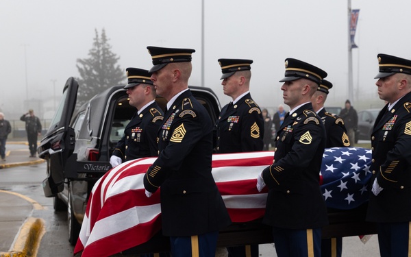 Funeral honors for Staff Sgt. William “Nate” Howard