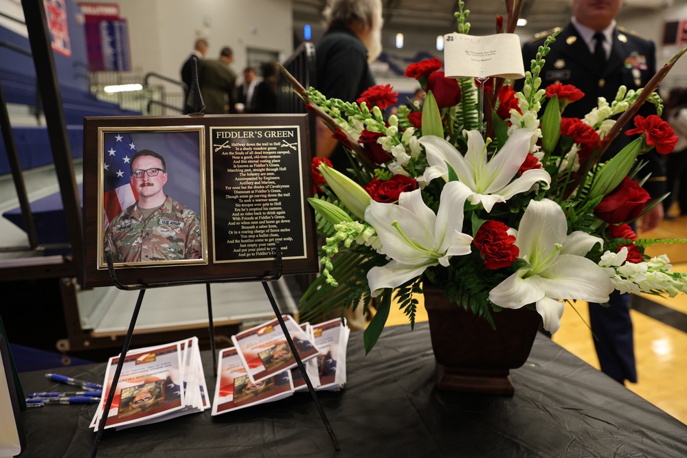 Funeral honors for Staff Sgt. William “Nate” Howard