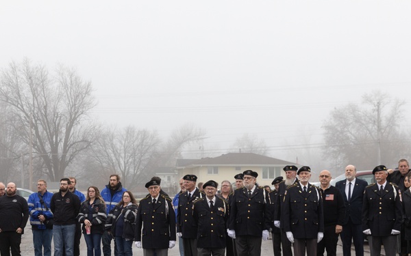 Funeral ceremony for Staff Sgt. William “Nate” Howard