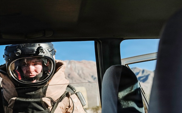 EOD Technicians Conduct a VBIED Drill