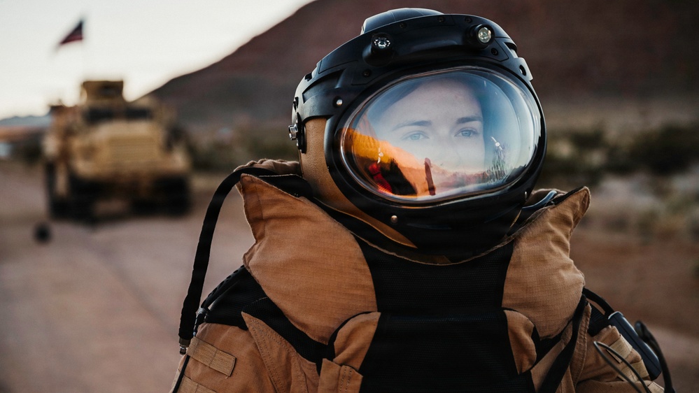 EOD Technicians Conduct a VBIED Drill