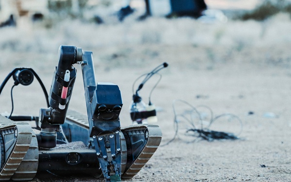 EOD Technicians Conduct a VBIED Drill