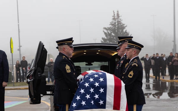 Funeral honors for Staff Sgt. William “Nate” Howard